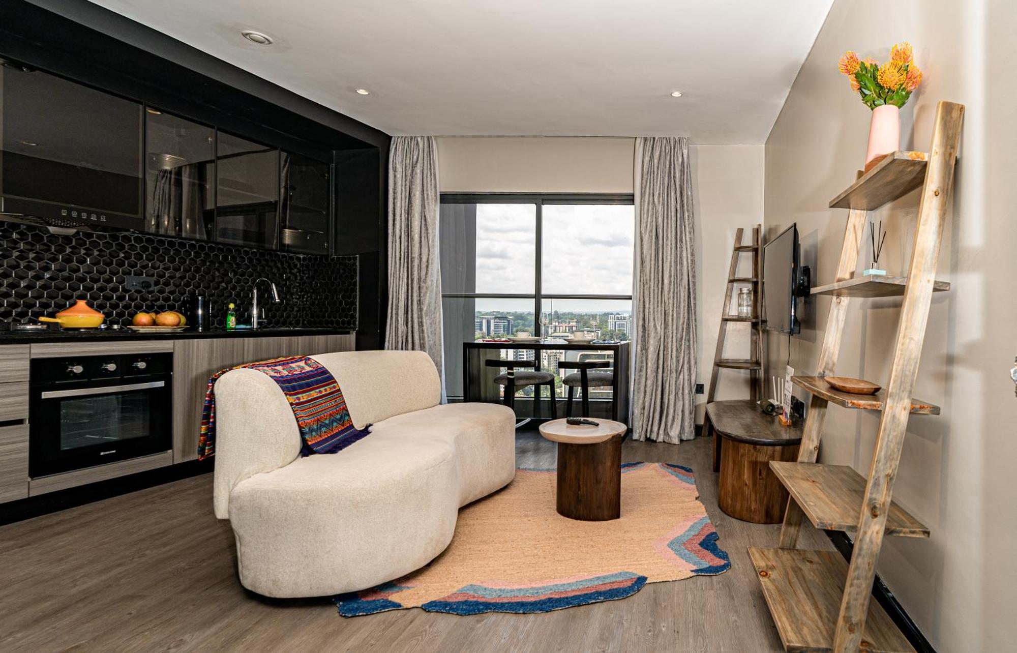 Escada Studio & 2-Bedroom, Rooftop Swimming Pool, Gym, Workspace, Wonderiss Homes Westland Living Nairobi Ngoại thất bức ảnh