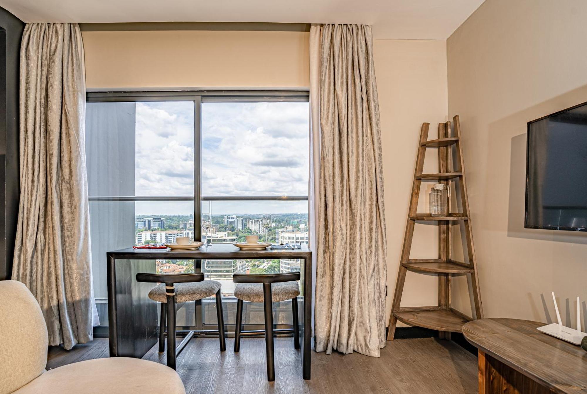Escada Studio & 2-Bedroom, Rooftop Swimming Pool, Gym, Workspace, Wonderiss Homes Westland Living Nairobi Ngoại thất bức ảnh