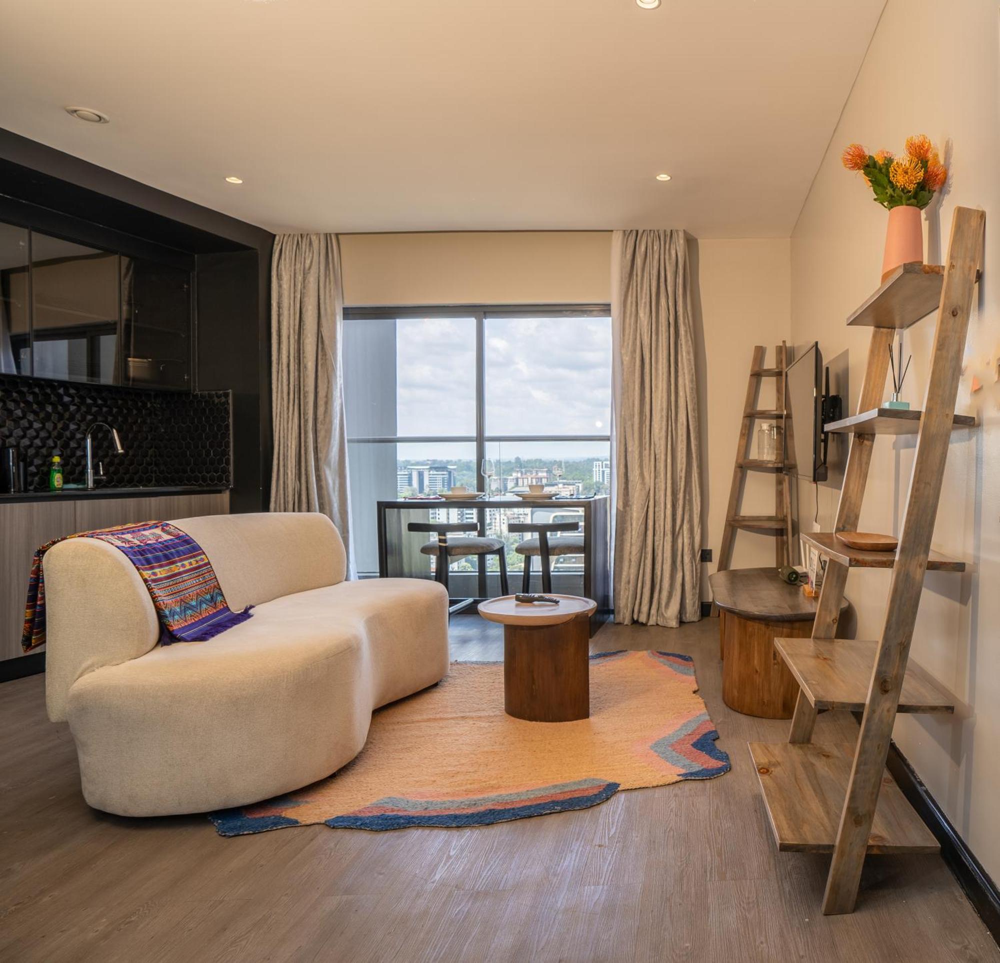Escada Studio & 2-Bedroom, Rooftop Swimming Pool, Gym, Workspace, Wonderiss Homes Westland Living Nairobi Ngoại thất bức ảnh