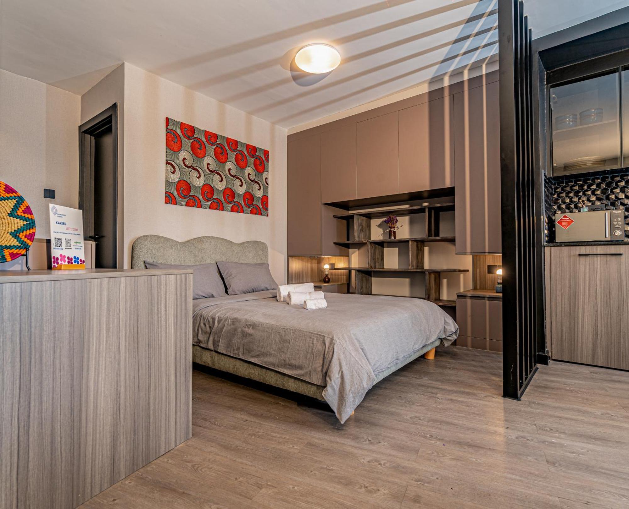 Escada Studio & 2-Bedroom, Rooftop Swimming Pool, Gym, Workspace, Wonderiss Homes Westland Living Nairobi Ngoại thất bức ảnh