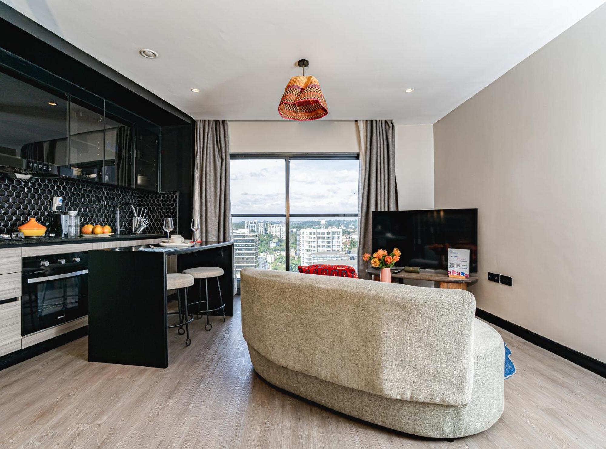 Escada Studio & 2-Bedroom, Rooftop Swimming Pool, Gym, Workspace, Wonderiss Homes Westland Living Nairobi Ngoại thất bức ảnh