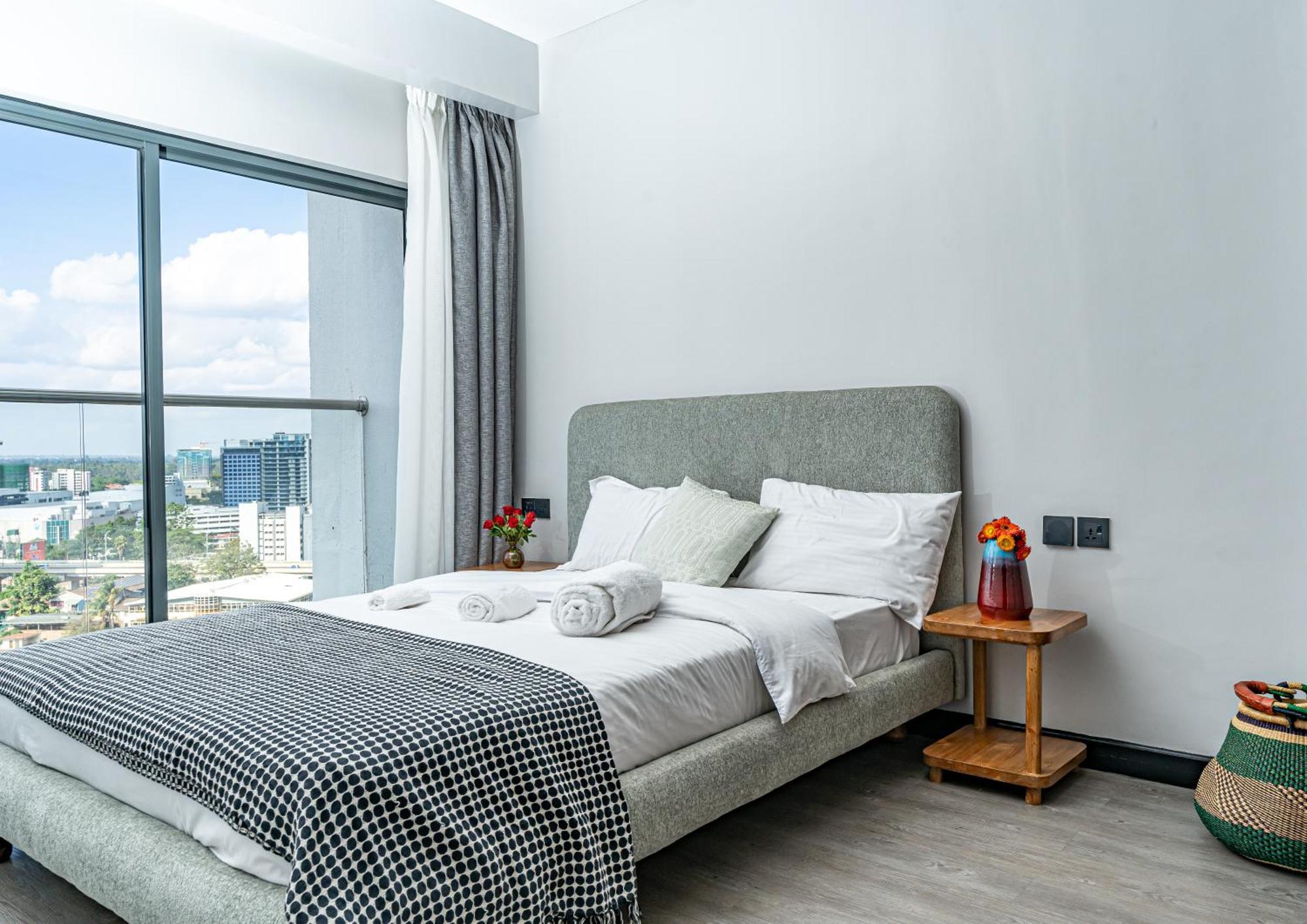 Escada Studio & 2-Bedroom, Rooftop Swimming Pool, Gym, Workspace, Wonderiss Homes Westland Living Nairobi Ngoại thất bức ảnh
