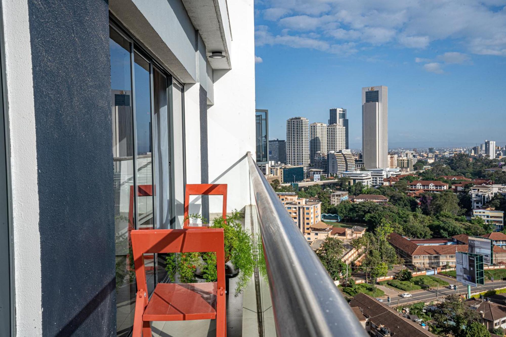 Escada Studio & 2-Bedroom, Rooftop Swimming Pool, Gym, Workspace, Wonderiss Homes Westland Living Nairobi Ngoại thất bức ảnh