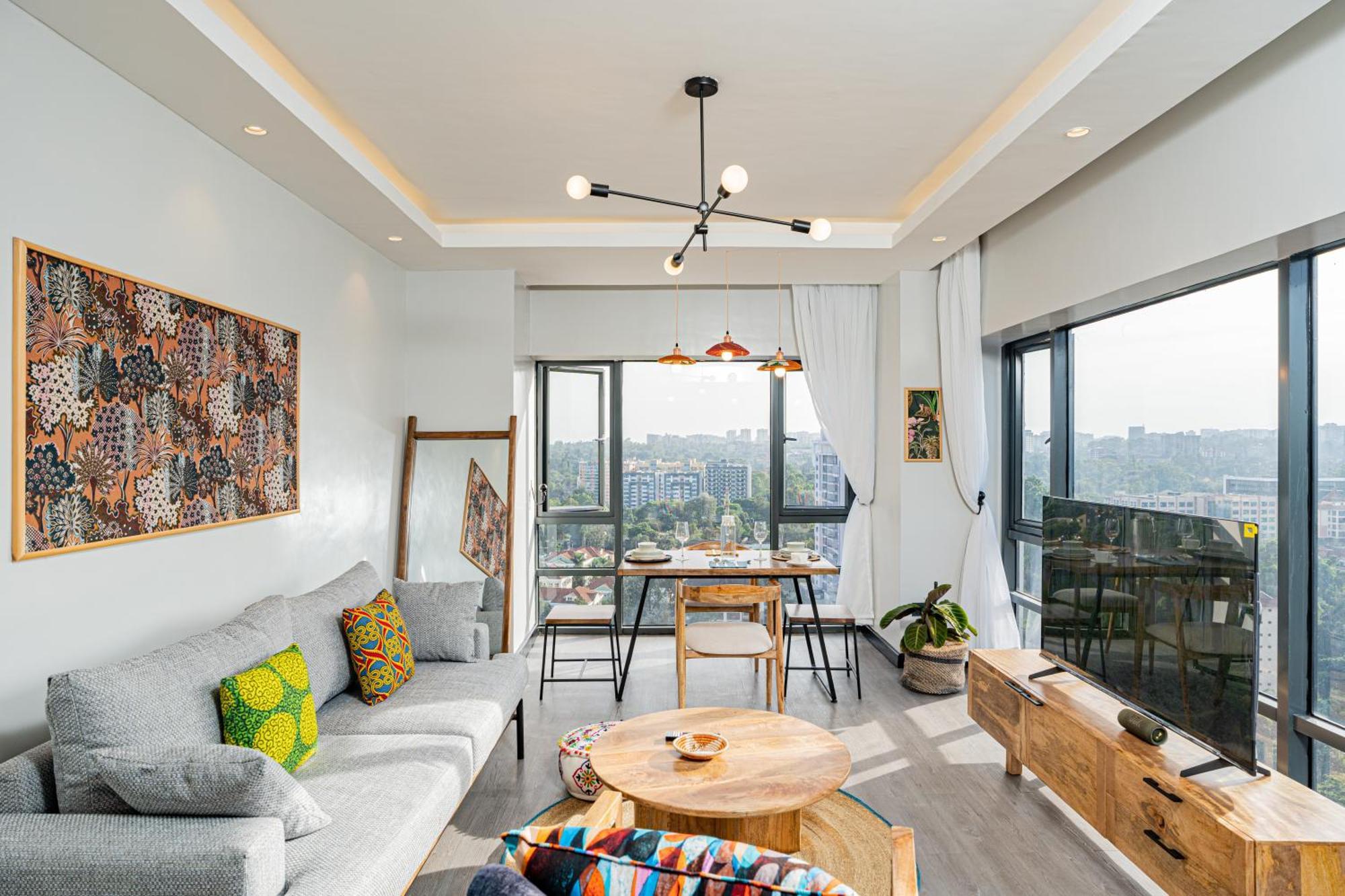 Escada Studio & 2-Bedroom, Rooftop Swimming Pool, Gym, Workspace, Wonderiss Homes Westland Living Nairobi Ngoại thất bức ảnh