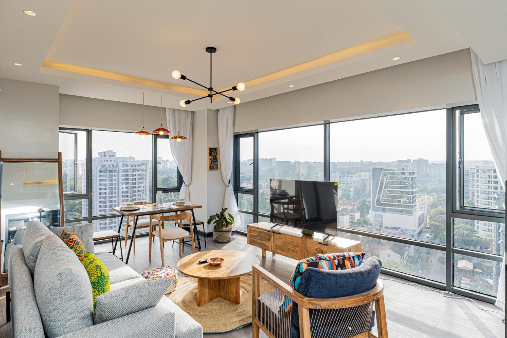 Escada Studio & 2-Bedroom, Rooftop Swimming Pool, Gym, Workspace, Wonderiss Homes Westland Living Nairobi Ngoại thất bức ảnh